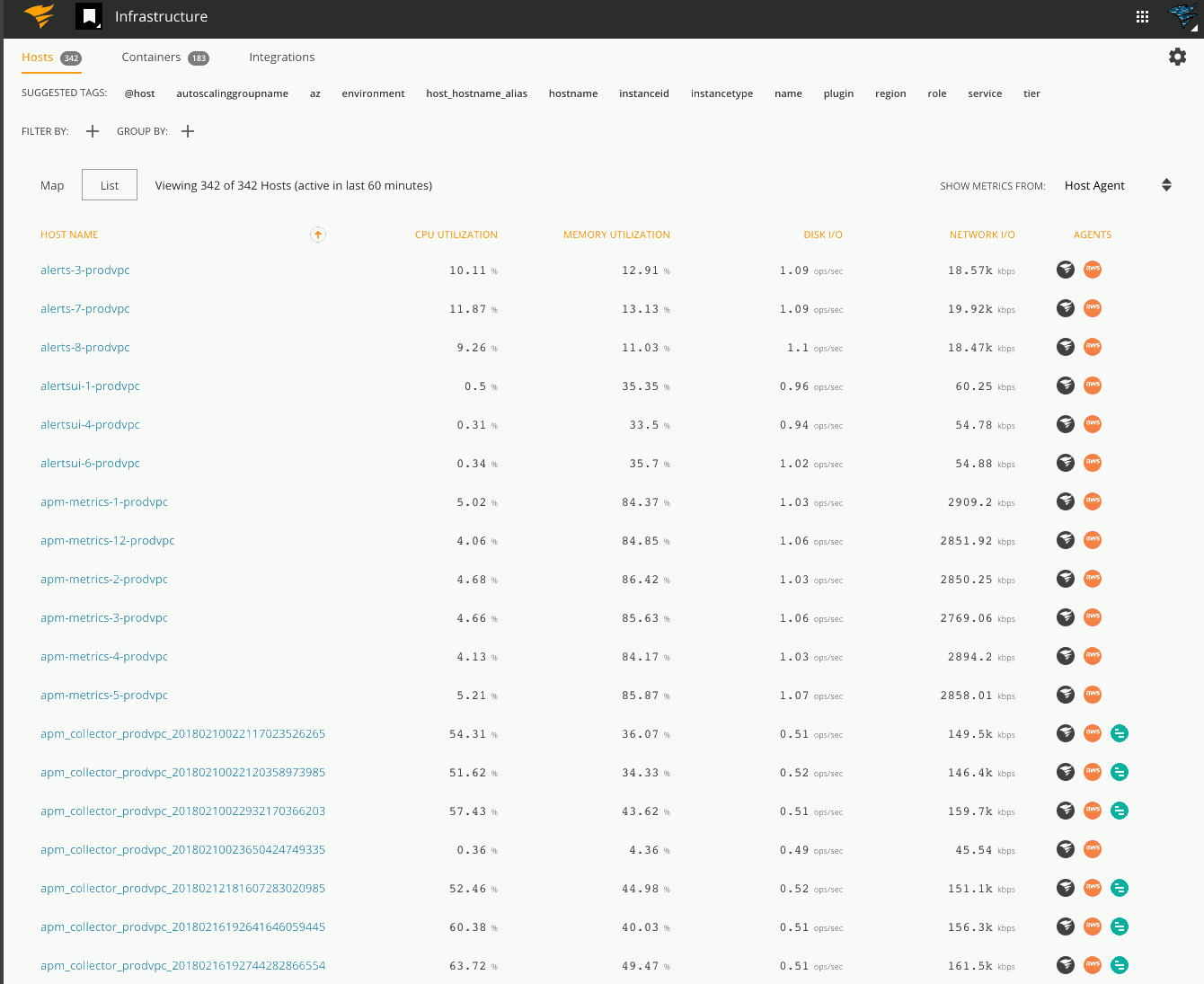 infrastructure-host-panel