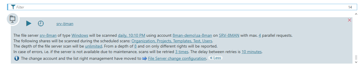 Configure FS resources
