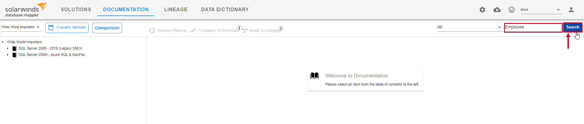 Database Mapper Web Portal Documentation Search bar Version 2022.2 Database Mapper Web Portal Documentation Search bar