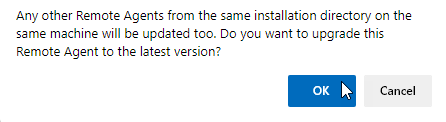 Database Mapper Remote Agents Update Remote Agent Prompt Version 2022.3 Database Mapper Remote Agents Update Remote Agent Prompt