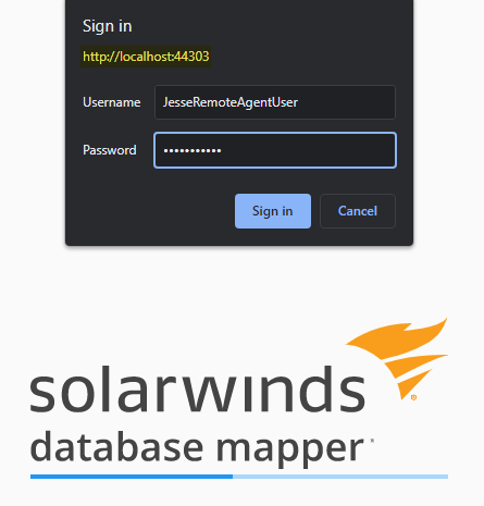 Database Mapper Windows Security prompt Version 2022.4 Database Mapper Windows Security prompt
