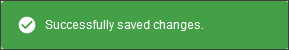 Database Mapper Successfully saved changes confirmation message Version 2022.2 Database Mapper Successfully saved changes confirmation message