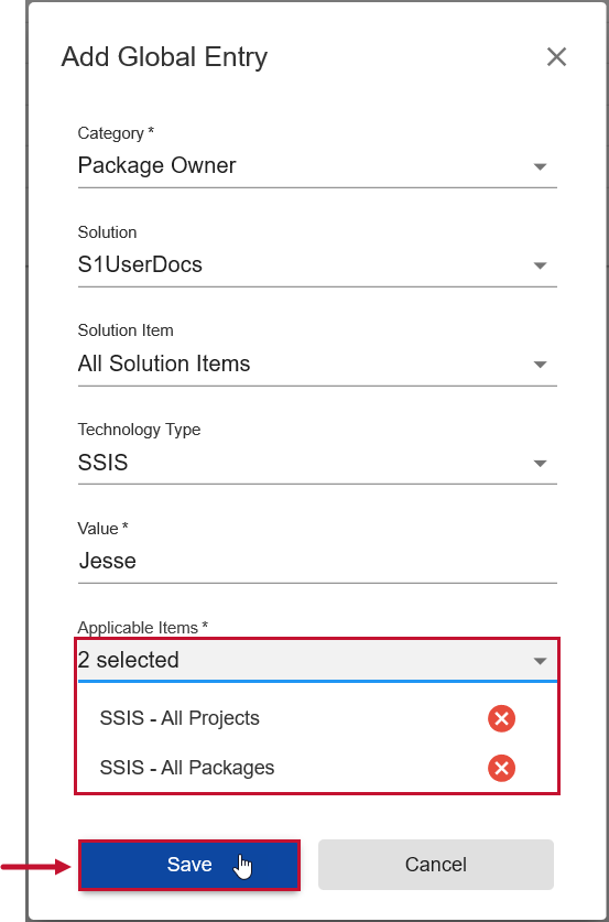 Database Mapper Data Dictionary Add Global Entry select Applicable Items Version 2021.18 Database Mapper Data Dictionary Add Global Entry select Applicable Items