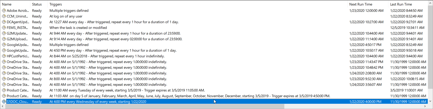 Database Mapper Snapshot Scheduled Version 2022.3 Database Mapper Snapshot Scheduled
