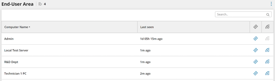 Create and configure end user accounts