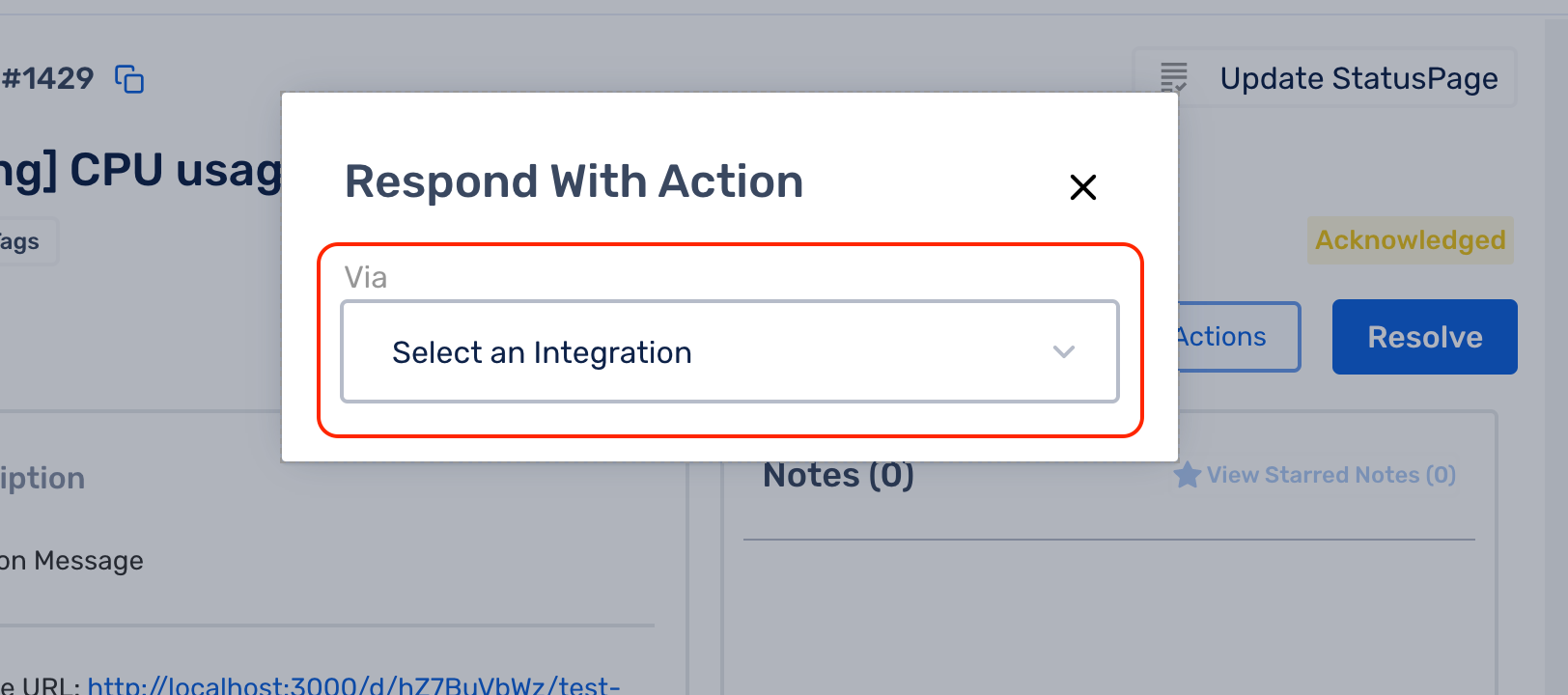 Create a new API token