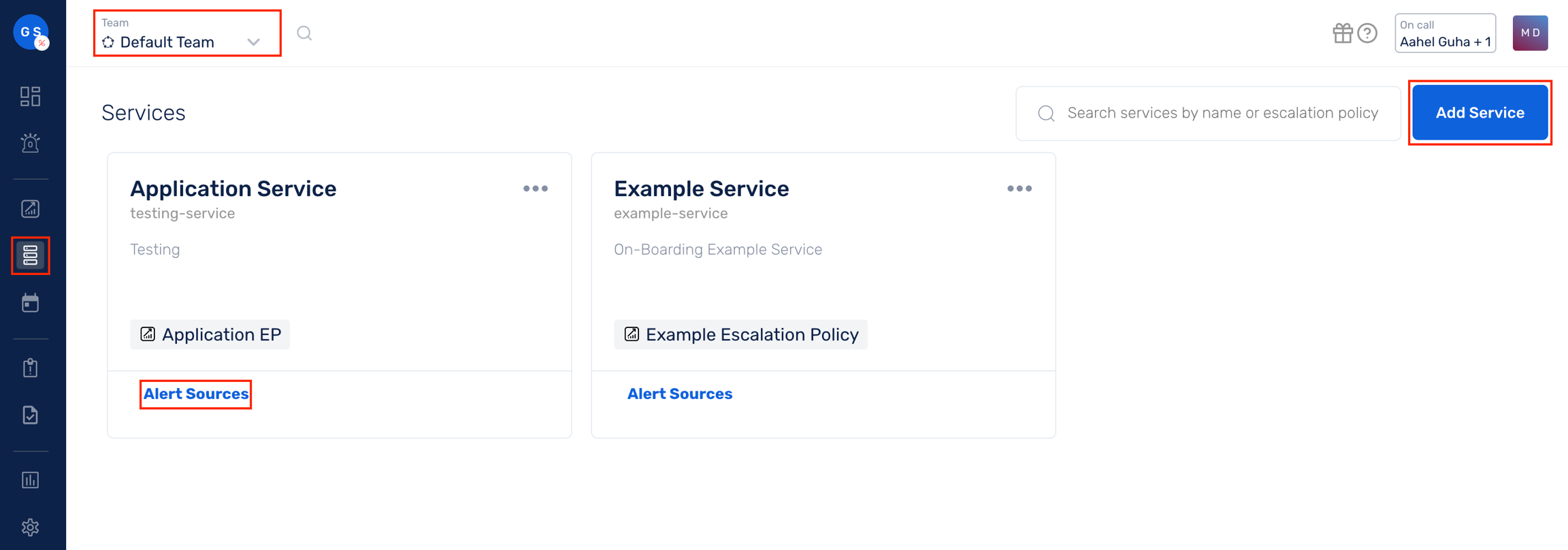 Selection of Incident Webhook from the Alert Source