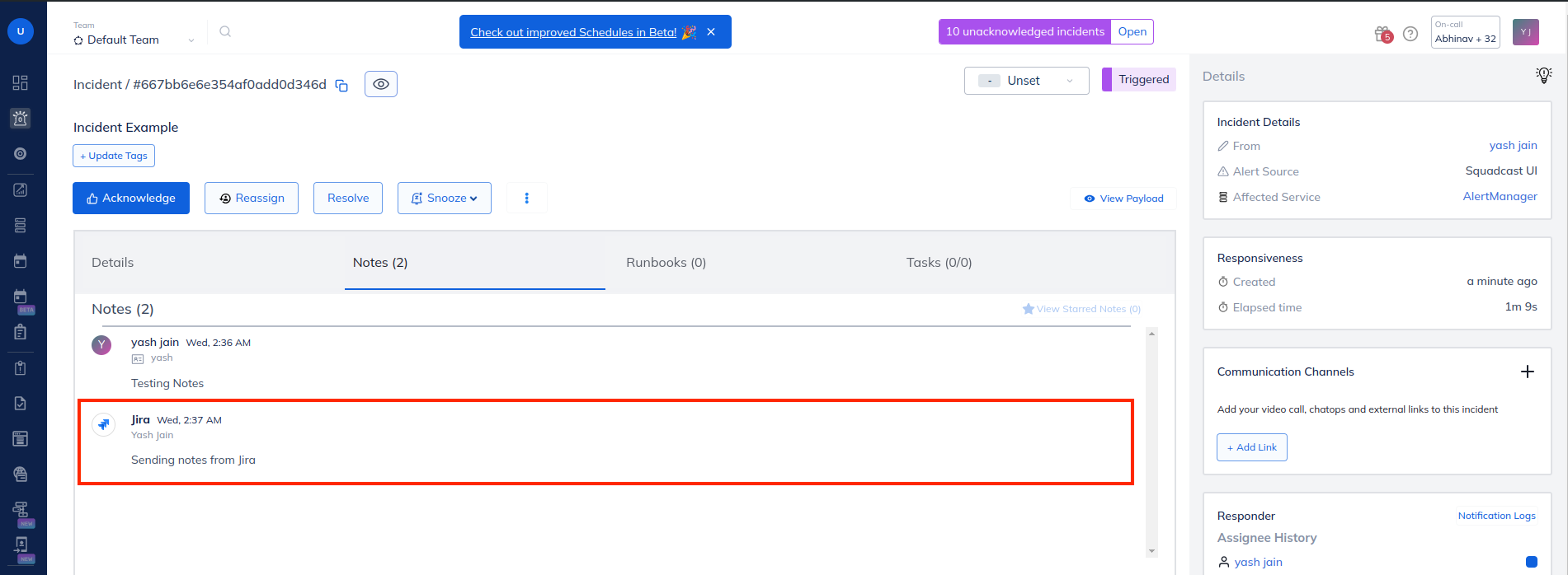 View Starred Notes