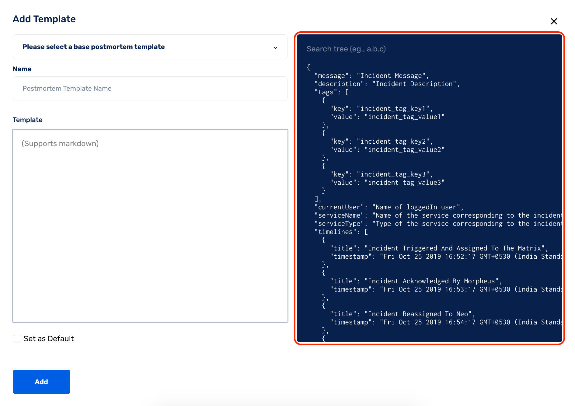 Permissions to Manage Postmortem Templates