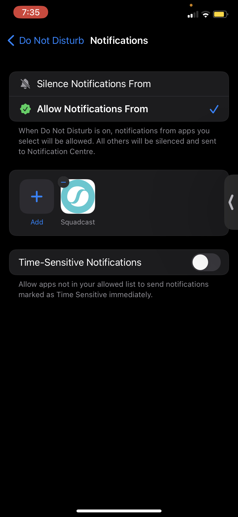 Image. Select Custom Sound