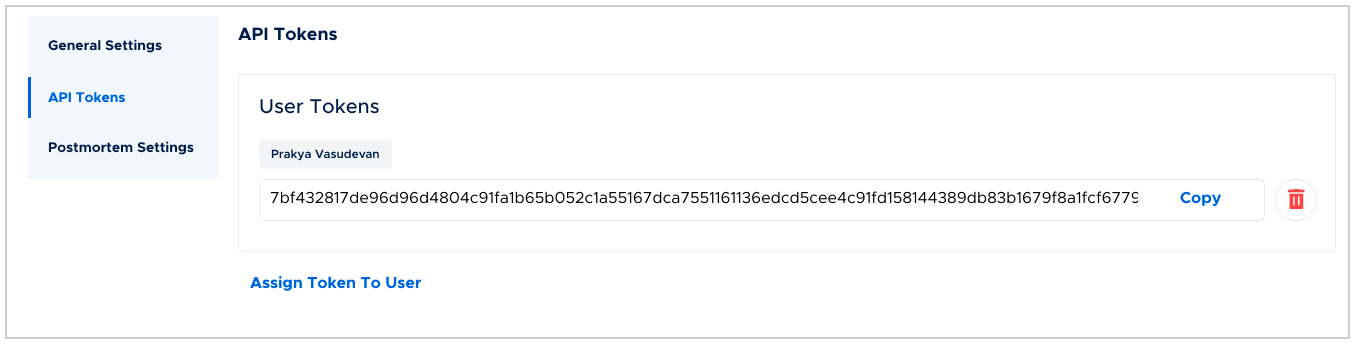 Invoke API Token for any user or admin in Squadcast