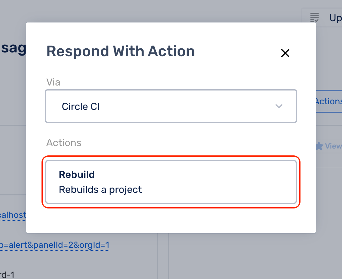 Select CircleCI from the list of allowed/enabled actions