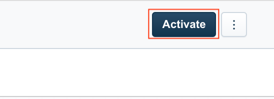 Activate the webhook