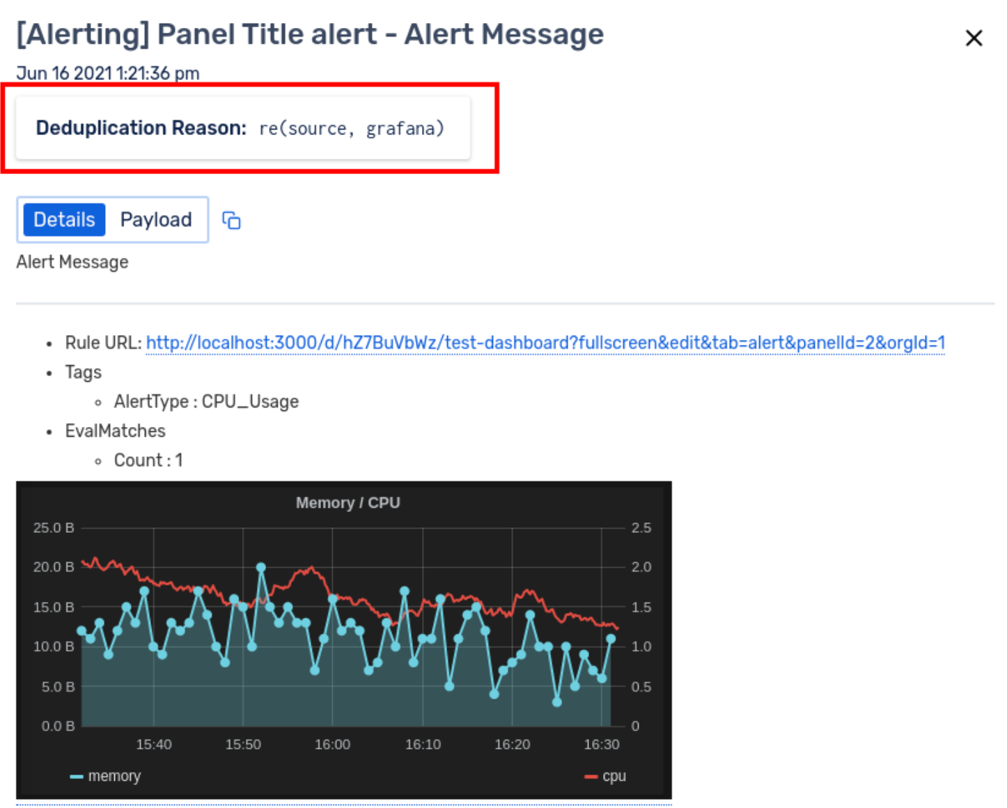 Viewing deduplicated incidents in Squadcast