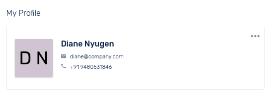 Edit User Profile Details