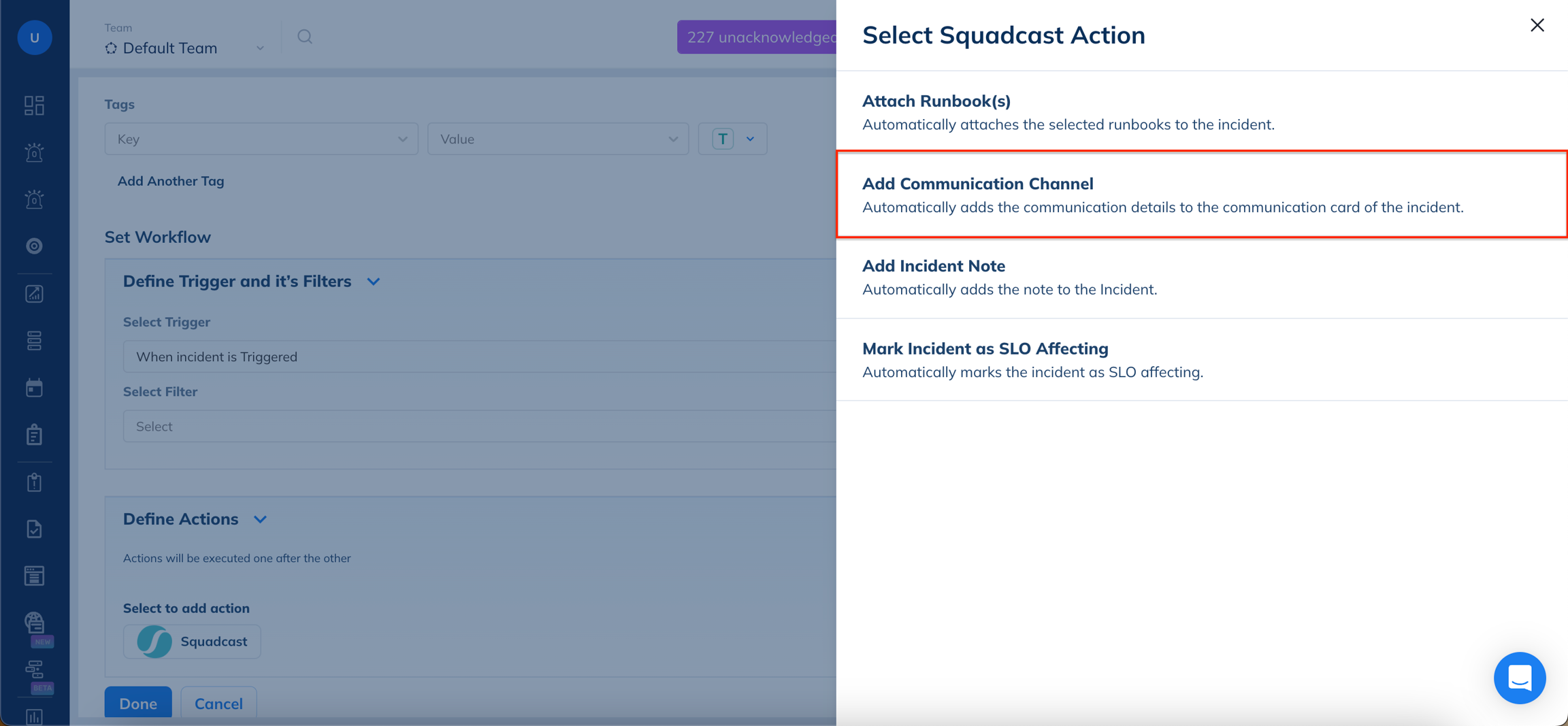 Image. Add Communication Channel