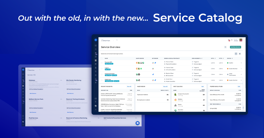 Improved Service Catalog