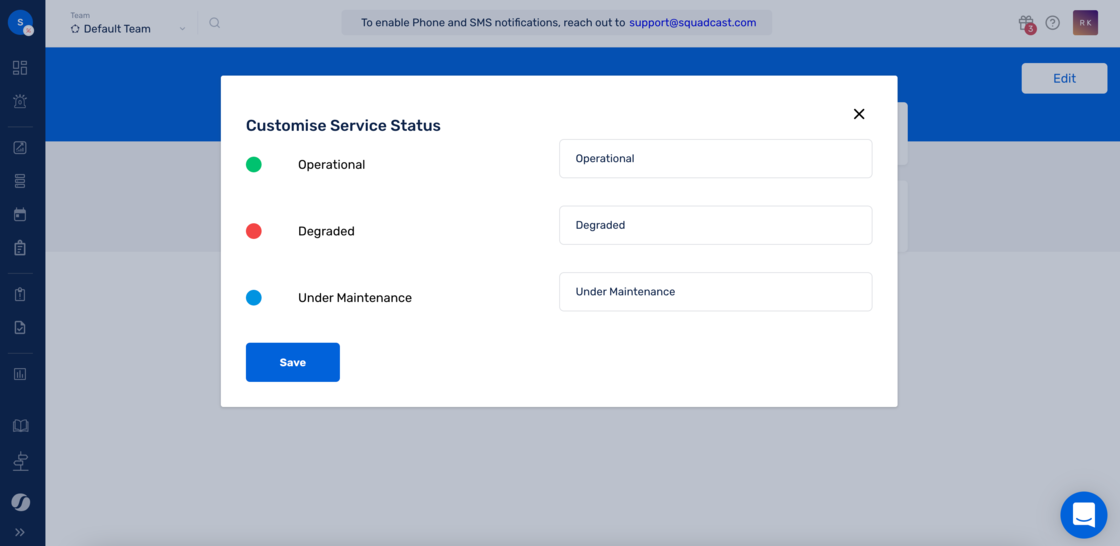 Maintenance Mode in Status Pages