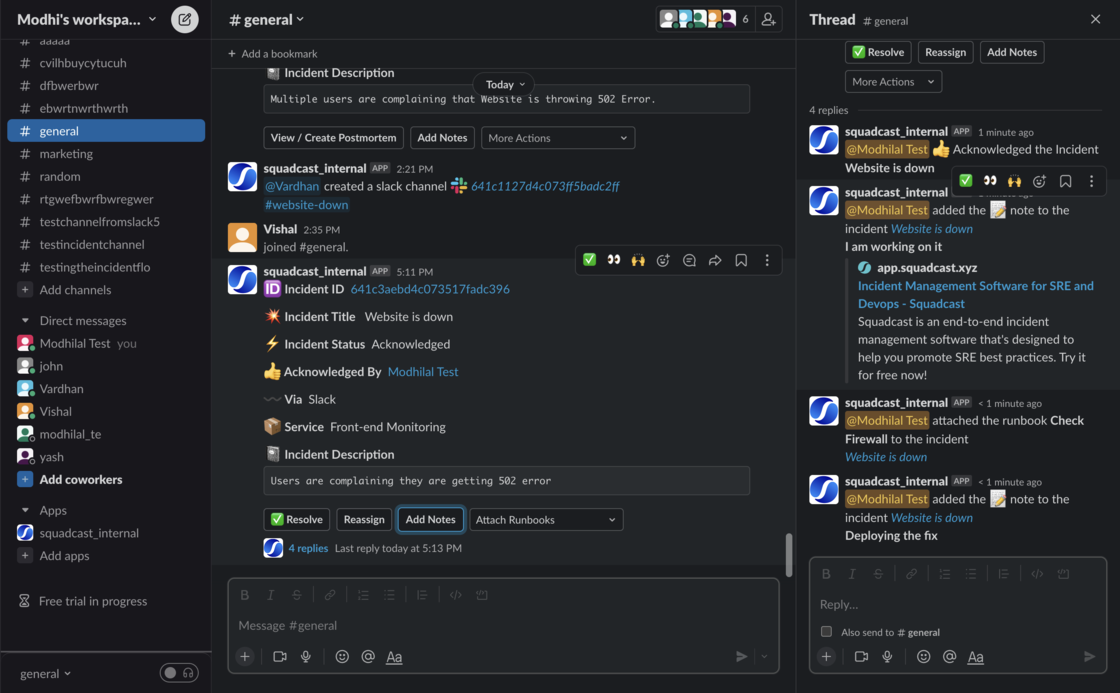 Slack Improvements