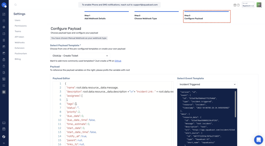 Webhook Improvements