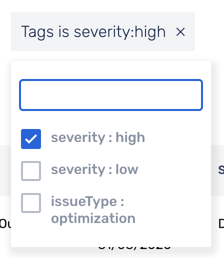 Filter by Tags