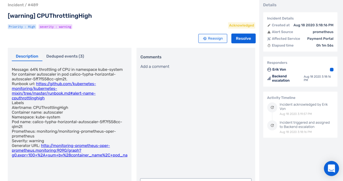 Early Access: Improved Incident Details Page