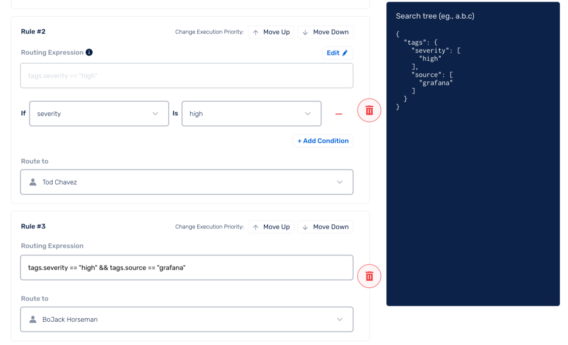 Alert Routing Improvements