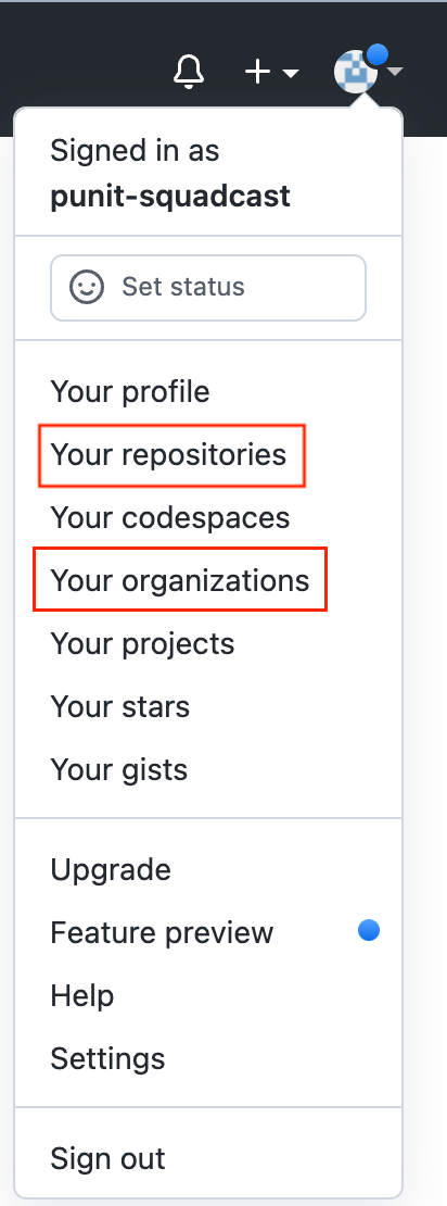 Steps to add Github integration to a service in Squadcast