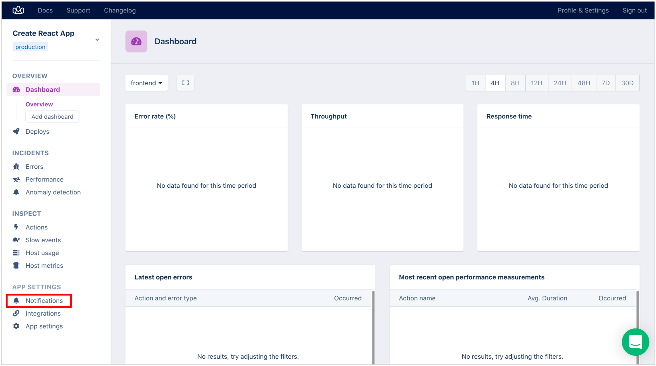 Create a Squadcast Webhook in AppSignal