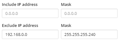 Filter messages based on IP address