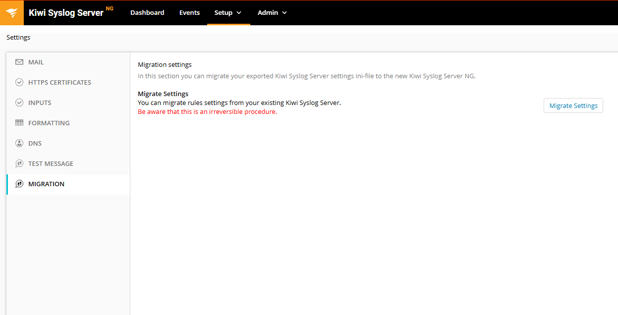 Migrate rules to KSS NG
