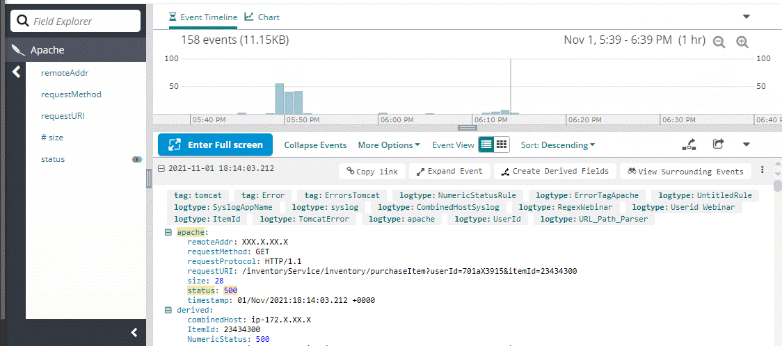 Automated Parsing Log Types
