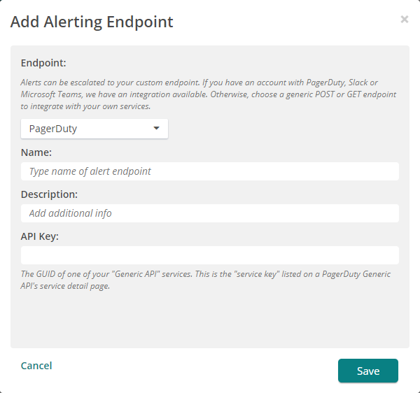 PagerDuty Integration