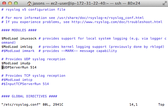 how to check docker syslog