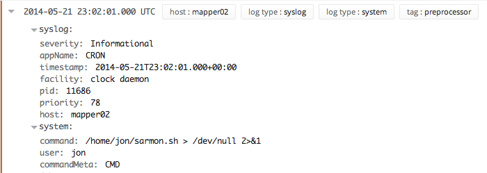 Automated Parsing Log Types