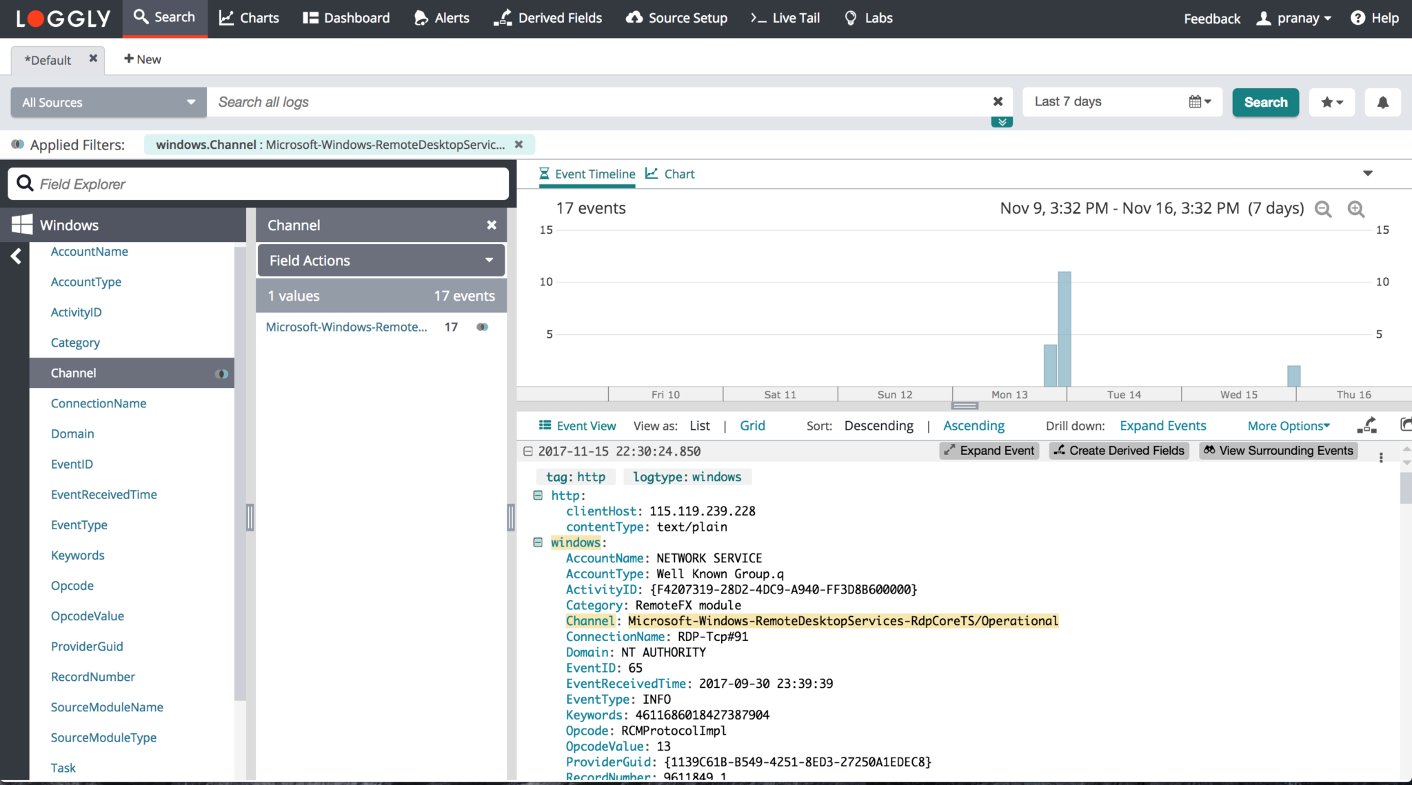 Automated Parsing Log Types