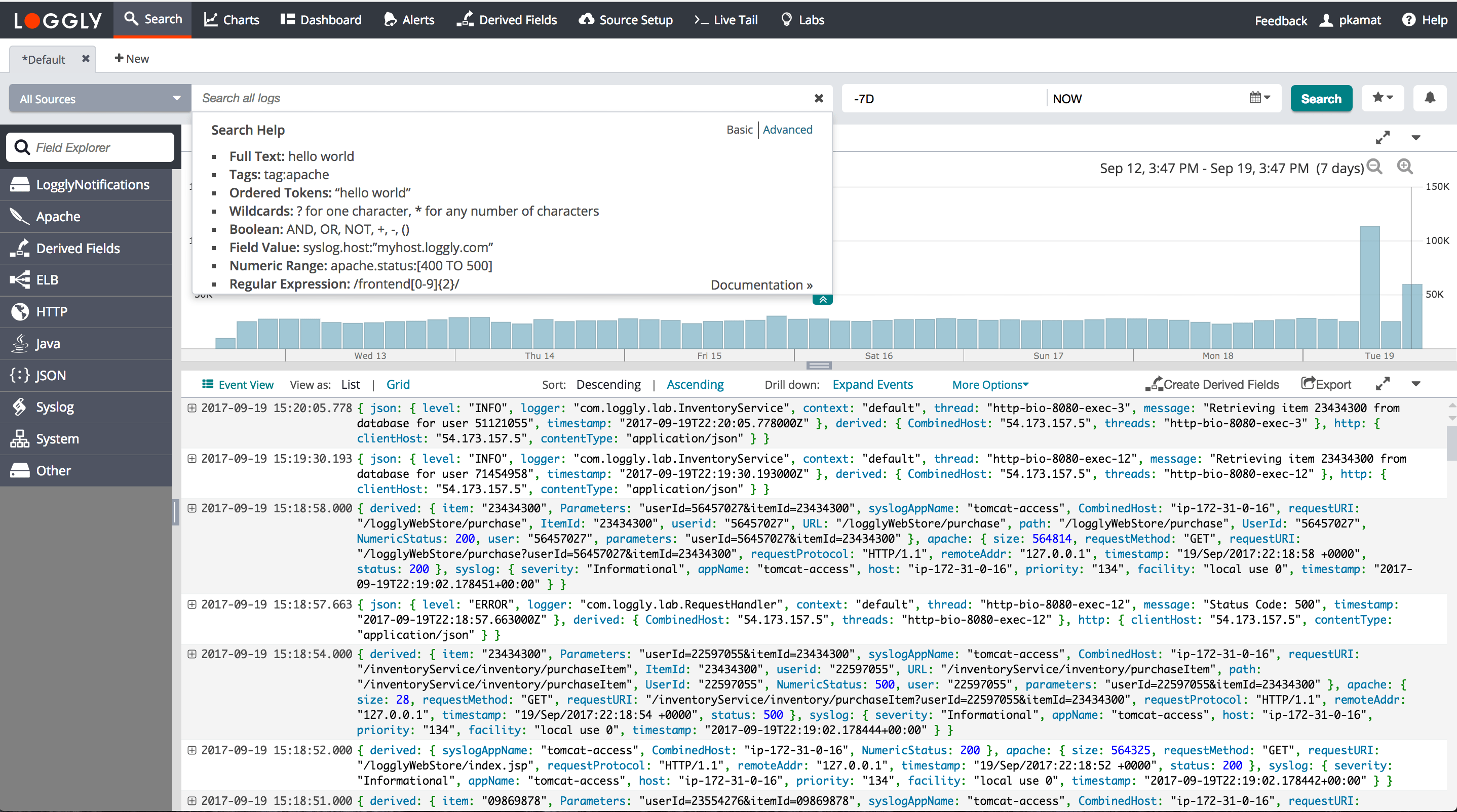 Search tips and tricks