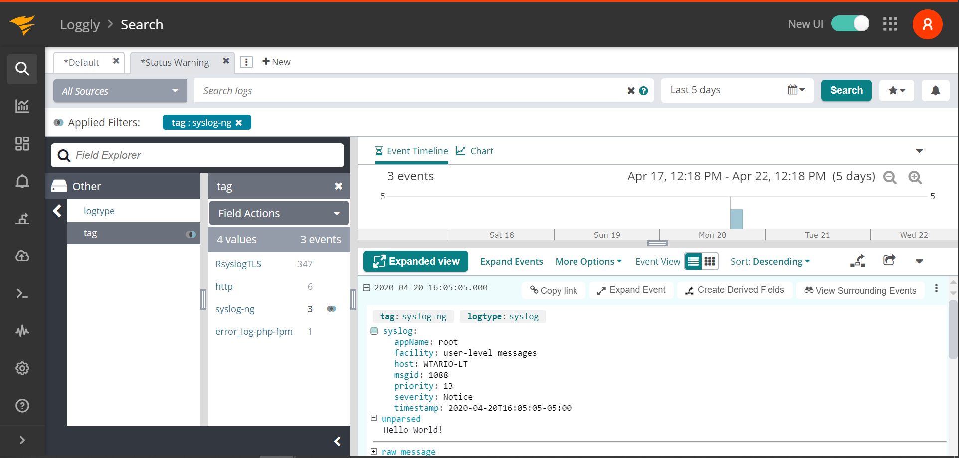 Syslog-ng TLS Configuration