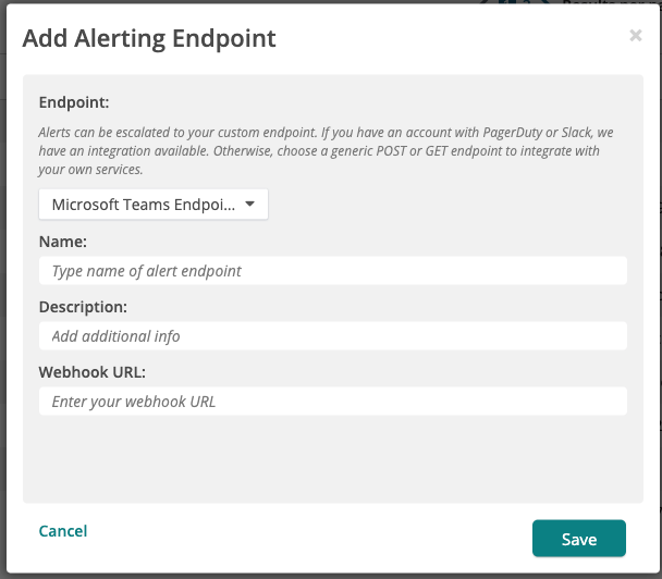 Microsoft Teams Endpoint