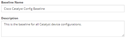 Establish baselines to define approved configurations and identify changes