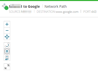 View a network path in NPM