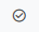 An encircled checkmark is displayed when application monitoring is in progress.