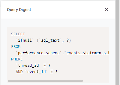 Queries Explorer