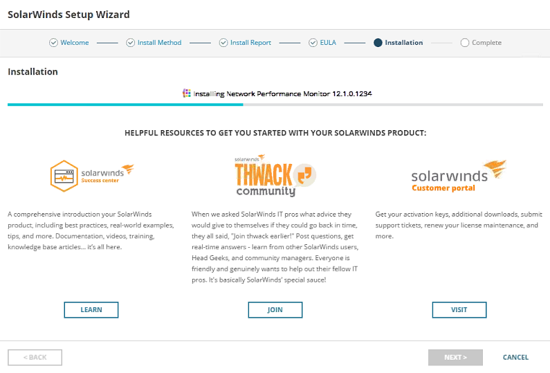 Enable Solarwinds Deploy SolarWinds Platform products to Microsoft Azure