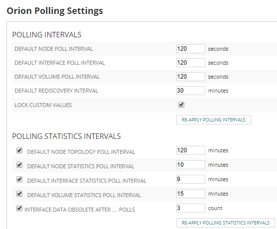 Optimize polling engines in your SolarWinds Platform deployment