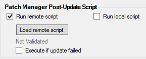 Push the updates with PowerShell scripts