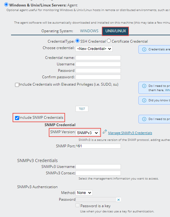 Configure SNMP for SolarWinds Platform agents on Linux/Unix and AIX ...