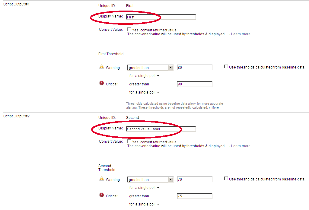 Multi-value scripts and thresholds