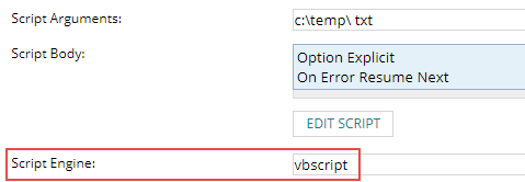 Windows scripting in SAM component monitors