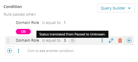 Translate expression status indicator Translate expression status indicator